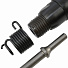 GARWIN INDUSTRIAL 804030-87-3000R Молоток пневматический с 5-ю зубилами 235 мм Энерг. уд. 11 Дж, ROUND (0.401"/10,2 мм)-4004