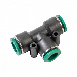 GARWIN PRO 808550-T-12-12-12 Фитинг цанговый Т-тройник 12 мм, с уплотнением, пластм. корпус