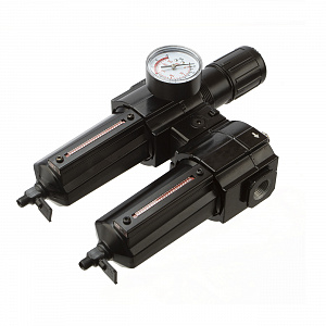 GARWIN INDUSTRIAL 807670-12-5 Модульная группа для подготовки воздуха с регулятором давления и манометром, 1/2", 5 мкм, усиленная - макс.давление 16 б