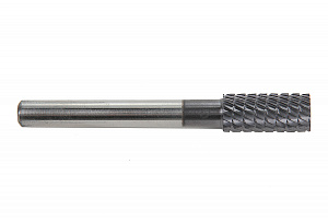GARWIN INDUSTRIAL 900515-8*20*64 Борфреза цилиндрическая с гладким торцом 8x20x64 мм, VHM, CB, TiAlN, форма A (серия 900515)