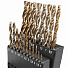 GARWIN INDUSTRIAL GM-BS19C Набор сверл 1.0-10.0 х 0,5 мм 19пр. HSS-CO Spiralbohrer (Metall)-4004