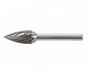 GARWIN INDUSTRIAL 900645-12*25*69 Борфреза параболическая с заостренным концом 12x25x69 мм, VHM, DC, форма G (серия 900645)