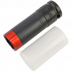Licota ANS4021L-HT Головка, 1/2", 21 мм, торцевая, 6-гранная, ударная, глубокая, тонкостенная, для литых дисков