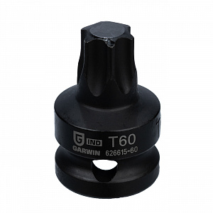 GARWIN INDUSTRIAL 626615-60 Головка торцевая, 1/2", TORX, T60, ударный