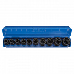 Licota ASA-40008 Набор ударных головок 1/2" 10пр., 10-24 мм