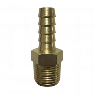 GARWIN PRO MH3030G Фитинг наружная резьба 3/8 - елка 10 мм, латунь