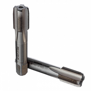 GARWIN INDUSTRIAL GM-TF140100 Метчики ручные Mf14x1.0, DIN 2181, HSS, 6H, комплект из 2 штук