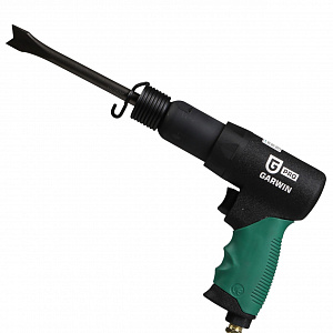 GARWIN PRO 804025-67-3500 Молоток пневматический с 5-ю зубилами 190 мм Энерг. уд. 6,5 Дж, HEX (H10)