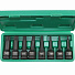 GARWIN PRO 626630-8-12 Набор ударных насадок 1/2" 8 пр. TRIPLE/Звездочка M5.M6.M8.M10.M12.M14.M16.M18 мм, L= 78 mm-4004