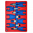 Набор съемников стопорных колец, пассатижей и бокорезов, ложемент, 7 предметов МАСТАК 5-3307-4004