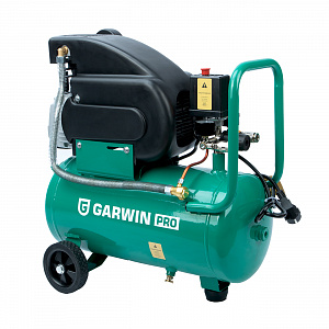 GARWIN PRO 840210-200-24 Компрессор поршневой 230 л/мин, 10 бар, ресивер 24 л, 2,5 л.с., 2850 об/мин