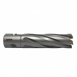 GARWIN INDUSTRIAL 102845-84 Сверло корончатое 84 мм с твспл.пласт., унив.хвостовик 1.1/4" (WELDON/NITTO ф31,75 мм), TCT, глубина сверления Lap50 мм