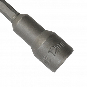 Licota BNM65012 Головка, 1/4", 12 мм, торцевая, 6-гранная, с шестигранным хвостовиком