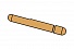 Электрод угловой L=80 мм / 90 град. для HAMMER DDT-4004