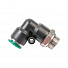 GARWIN PRO 808520-Г-10-38-1 Уголок M3/8" цанга 10 мм, с уплотнением, пластм. корпус-4004