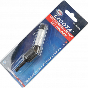 Licota BQH332100 Держатель для бит 1/4" с карданом, 100 мм