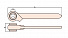 GARWIN INDUSTRIAL GSS-WC22 Ключ трещоточный искробезопасный 22 мм-4004