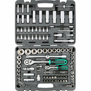 GARWIN PRO 641080 Набор ручных инструментов 1/4" и 1/2" 6 гр. 108 предметов