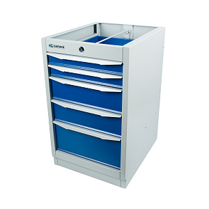 GARWIN INDUSTRIAL 004113-5005 Тумба для верстака 6 ящиков синяя RAL5005