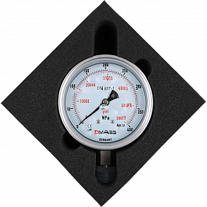 GARWIN PRO 819050-10 Манометр гидравлический; 4000 бар; 100 мм; 1/2” BSP