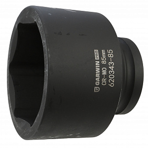 GARWIN PRO 620343-85 Головка, 1", 85 мм, торцевая, 6-гранная, ударная