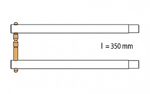 Плечо стандартное L=350 мм для HAMMER DDT (2 шт.)