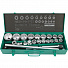 GARWIN PRO 643560-12 Набор торцевых головок дюймовых 3/4" 12 гр., 3/4"- 2", 23 пр.-4004