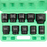 GARWIN PRO 626551-10 Набор ударных головок 3/4", 56 мм, 10 пр., 24-46 мм-4004