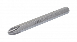 Бита крестовая PH3х80мм 5/16" DR S2 JTC