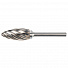 GARWIN INDUSTRIAL 900671-16*36*80 Борфреза пламевидная 16x36x80 мм, VHM, AL, форма H (серия 900671)-4004