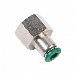 GARWIN PRO 808520-6-38-0 Цанговый разъем F3/8" 6 мм, с уплотнением, металлический корпус