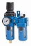 Воздушный фильтр с редуктором и лубрикатором 1/4" NORDBERG NP8412-4004