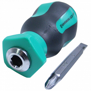 GARWIN PRO 634800 Отвертка короткая переставная SL6.0/PH2