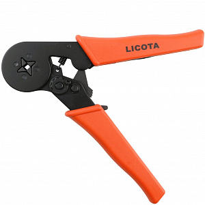 Licota ACP-6303 Пресс-клещи четырехгранные для опрессовки изолированных наконечников 0,08-6 мм²