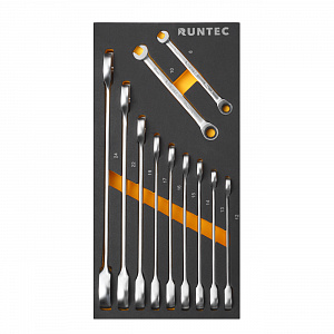 RUNTEC RT-HT273PR7 Тележка инструментальная 7 полочная Performance с комплектом инструмента, 273 предмета
