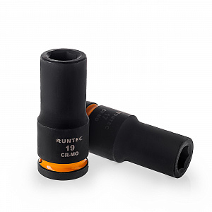 RUNTEC RT-IS2B16L Набор ударных головок глубоких RUNTEC 3/4", 17-50 мм, CrMo, 16 предметов