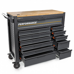 RUNTEC RT-HT273PR12 Тележка инструментальная 12 полочная Performance с комплектом инструмента, 273 предмета