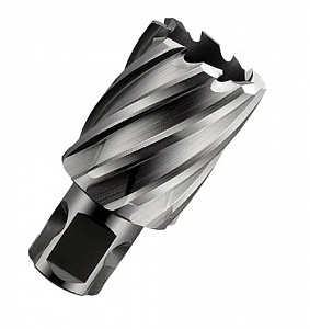 GARWIN INDUSTRIAL 102805-17 Сверло корончатое 17 мм, универсальный хвостовик 3/4" (WELDON/NITTO ф19,05 мм), HSS, глубина сверления Lap25 мм