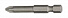 Licota BZR110001 Бита, с шестигранным хвостовиком, 1/4", PZ1, 100 мм, 1 шт-4004