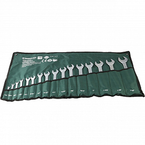 GARWIN PRO 606515-16 Набор ключей комбинированных дюймовых 16 предметов 1/4"-1-1/4"