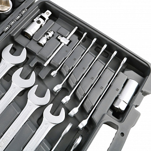 GARWIN PRO 641045 Набор ручных инструментов 1/4" и 1/2" 6 гр. 89 предметов