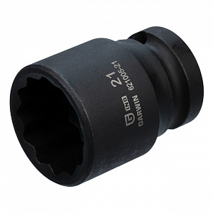 GARWIN INDUSTRIAL 621005-21 Головка, 1/2", 21 мм, торцевая, 12-гранная, ударная