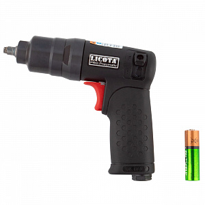 Licota PAW-02002 Гайковерт пневматический ударный 1/4" 68 Нм (6.9 кГм), компактный, композитный