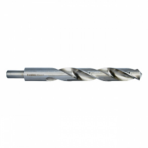 GARWIN INDUSTRIAL 100525-22 Сверло спиральное по металлу 22 мм, DIN 338, HSS-G, 5xD, 118°, HA, тип N, с проточенным хвостовиком 13 мм