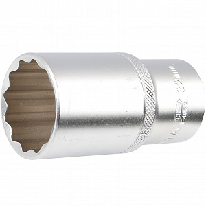 Licota F4032L Головка, 1/2", 32 мм, торцевая, 12-гранная, глубокая