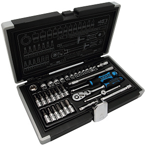 Licota ALK-0003 Набор торцевых головок 1/4" 33пр super lock
