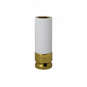 GARWIN PRO 626533-19 Головка, 1/2", 19 мм, торцевая, 6-гранная, ударная, глубокая, тонкостенная, для литых дисков