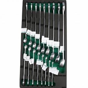 GARWIN PRO 646070 Набор ключей комбинированных 17 пр. 6-24 мм в ложементе EVA