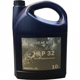 Great Wolf Масло гидравлическое HLP 32 mineral oil (10л) GWM-032/10-5307650