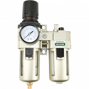 GARWIN PRO 807660-12-5 Модульная группа для подготовки воздуха с регулятором давления и манометром, 1/2", 5 мкм.